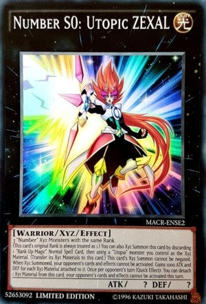 Image for Number S0: Utopic ZEXAL (MACR-ENSE2) (MACR) - YuGiOh