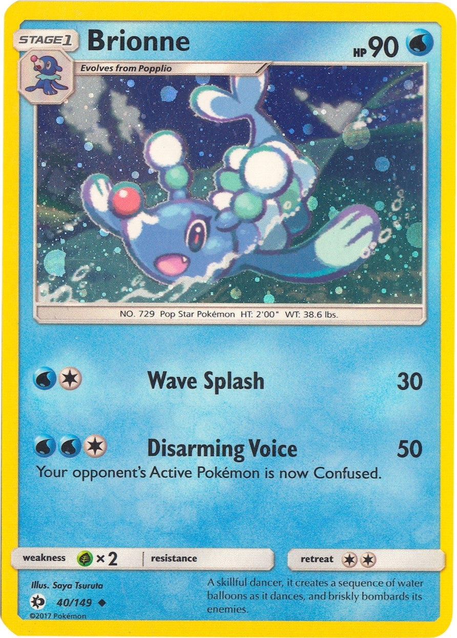 Image for Brionne - 40/149 (Cosmos Holo) (040/149) (MCAP) - Pokemon