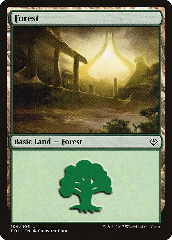 Image for Forest (106) (106) (Nicol Bolas) - Magic: The Gathering