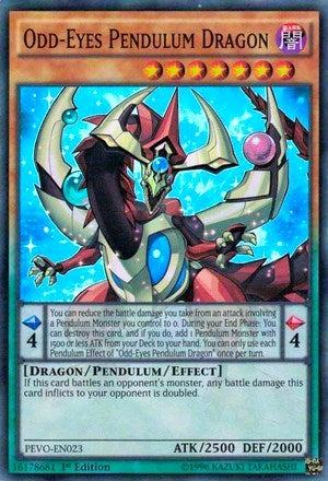 Image for Odd-Eyes Pendulum Dragon (PEVO-EN023) (PEVO) - YuGiOh