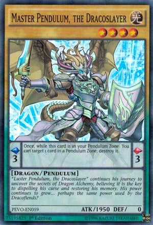 Image for Master Pendulum, the Dracoslayer (PEVO-EN059) (PEVO) - YuGiOh