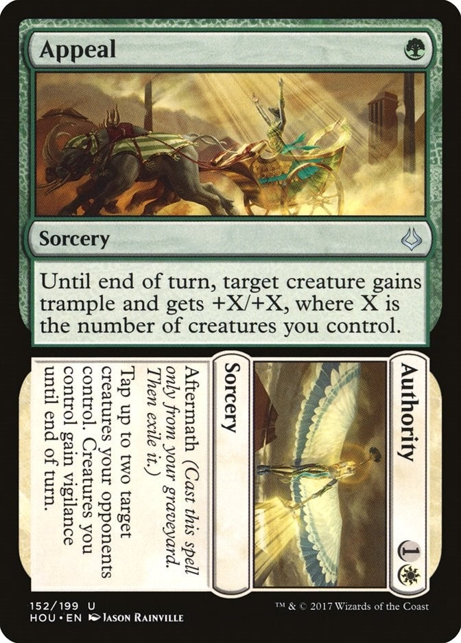 Image for Appeal // Authority (152) (Hour of Devastation) - Magic: The Gathering