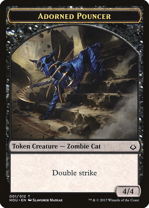 Image for Adorned Pouncer Token (1) (Hour of Devastation) - Magic: The Gathering