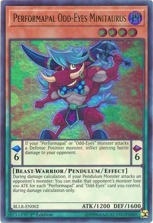 Image for Performapal Odd-Eyes Minitaurus (BLLR-EN002) (BLLR) - YuGiOh