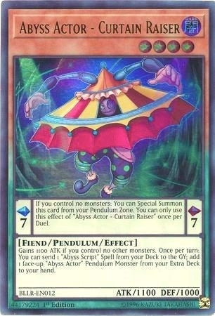Image for Abyss Actor - Curtain Raiser (BLLR-EN012) (BLLR) - YuGiOh