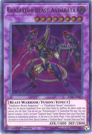 Image for Gladiator Beast Andabata (BLLR-EN022) (BLLR) - YuGiOh