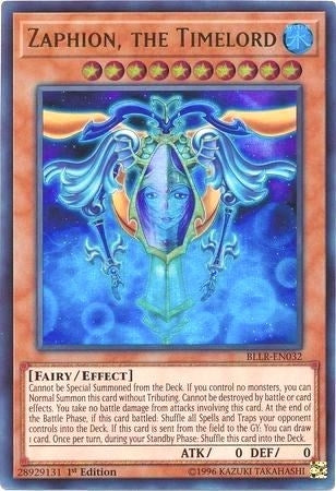 Image for Zaphion, the Timelord (BLLR-EN032) (BLLR) - YuGiOh