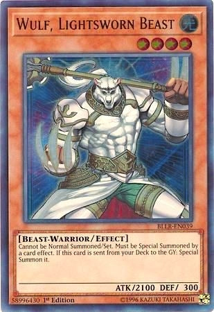 Image for Wulf, Lightsworn Beast (BLLR-EN039) (BLLR) - YuGiOh