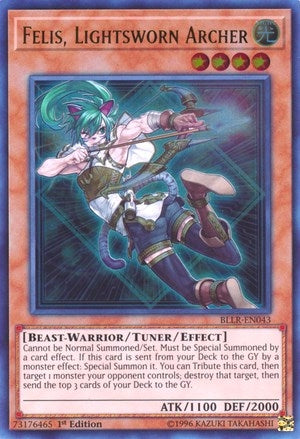 Image for Felis, Lightsworn Archer (BLLR-EN043) (BLLR) - YuGiOh