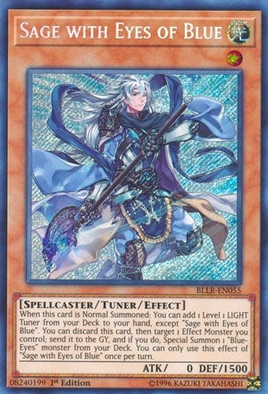Image for Sage with Eyes of Blue (BLLR-EN055) (BLLR) - YuGiOh