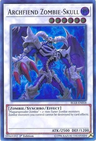 Image for Archfiend Zombie-Skull (BLLR-EN058) (BLLR) - YuGiOh