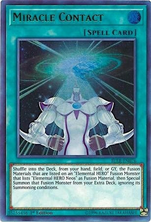 Image for Miracle Contact (BLLR-EN076) (BLLR) - YuGiOh