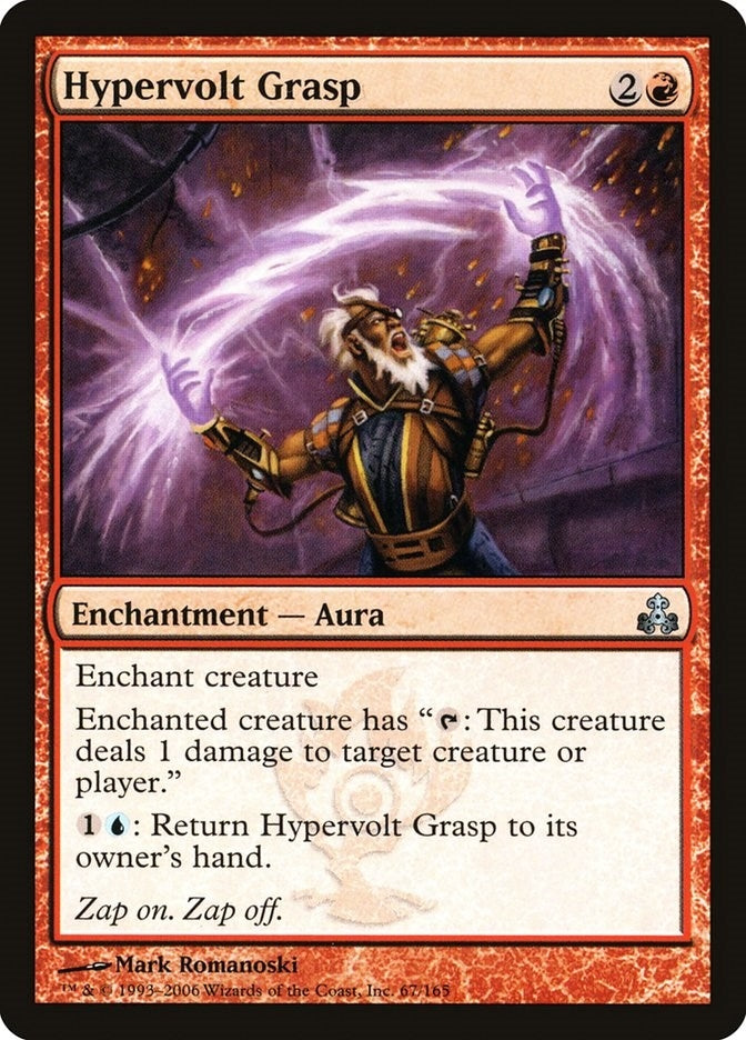 Image for Hypervolt Grasp (67) (Guildpact) - Magic: The Gathering