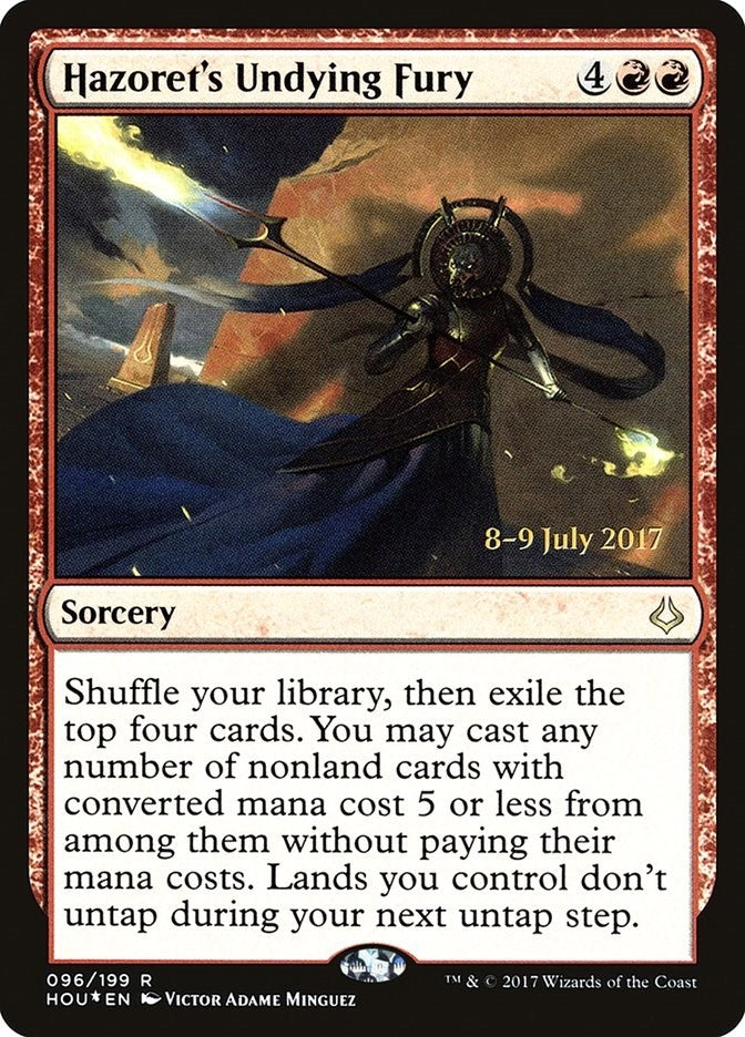 Image for Hazoret's Undying Fury (96) (Prerelease Cards) - Magic: The Gathering
