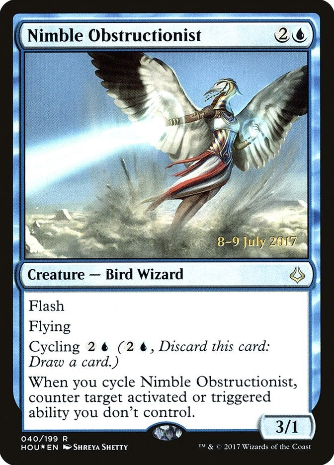 Image for Nimble Obstructionist (40) (Prerelease Cards) - Magic: The Gathering
