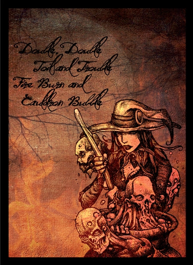 Image for Double Matte Art Sleeve - Cauldron (50-Pack) - Card Sleeves