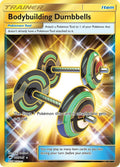 Image for Bodybuilding Dumbbells (Secret) (161/147) (SM03) - Pokemon