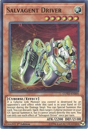 Image for Salvagent Driver (COTD-EN005) (COTD) - YuGiOh