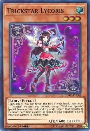 Image for Trickstar Lycoris (COTD-EN007) (COTD) - YuGiOh