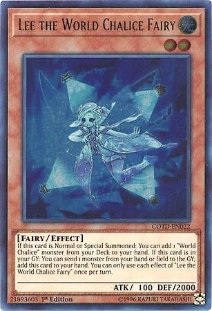 Image for Lee the World Chalice Fairy (COTD-EN022) (COTD) - YuGiOh