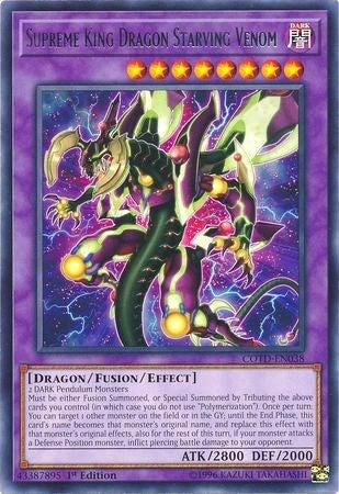 Image for Supreme King Dragon Starving Venom (COTD-EN038) (COTD) - YuGiOh