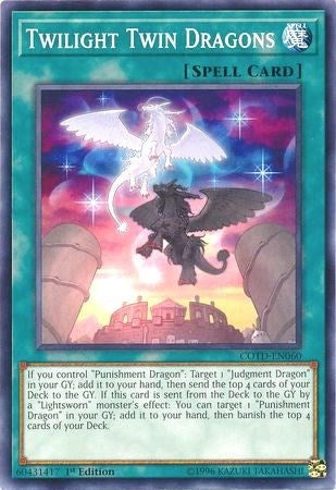 Image for Twilight Twin Dragons (COTD-EN060) (COTD) - YuGiOh