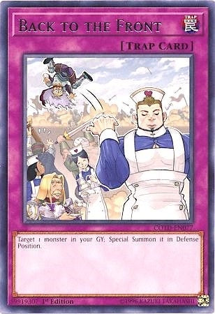 Image for Back to the Front (COTD-EN077) (COTD) - YuGiOh