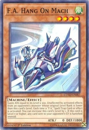 Image for F.A. Hang On Mach (COTD-EN087) (COTD) - YuGiOh