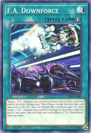 Image for F.A. Downforce (COTD-EN089) (COTD) - YuGiOh
