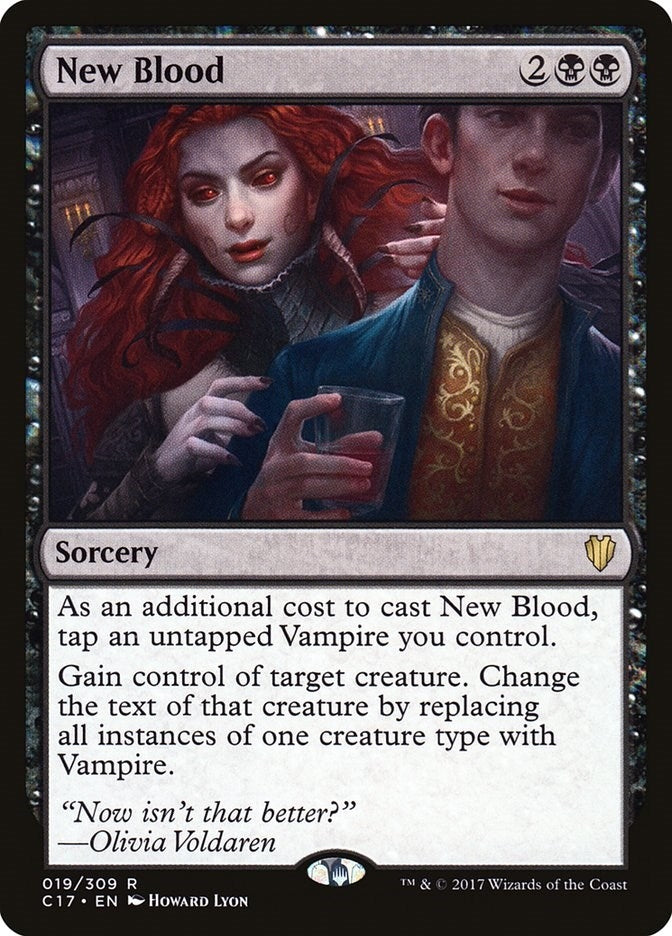 Image for New Blood (19) (Commander 2017) - Magic: The Gathering