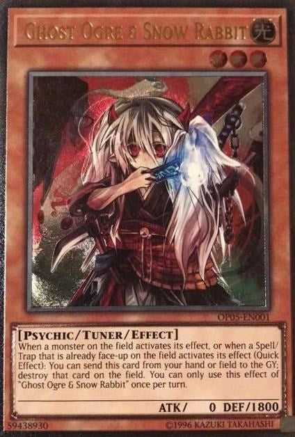 Image for Ghost Ogre & Snow Rabbit (UTR) (OP05-EN001) (OP05) - YuGiOh