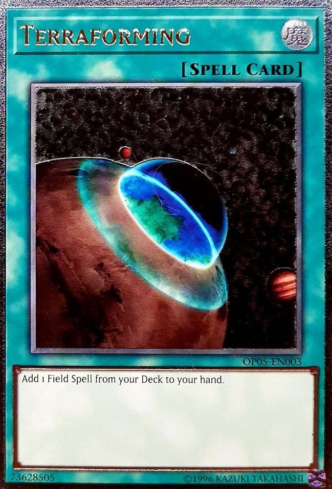 Image for Terraforming (UTR) (OP05-EN003) (OP05) - YuGiOh