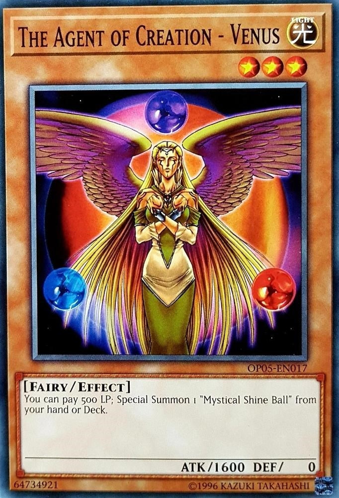 Image for The Agent of Creation - Venus (OP05-EN017) (OP05) - YuGiOh