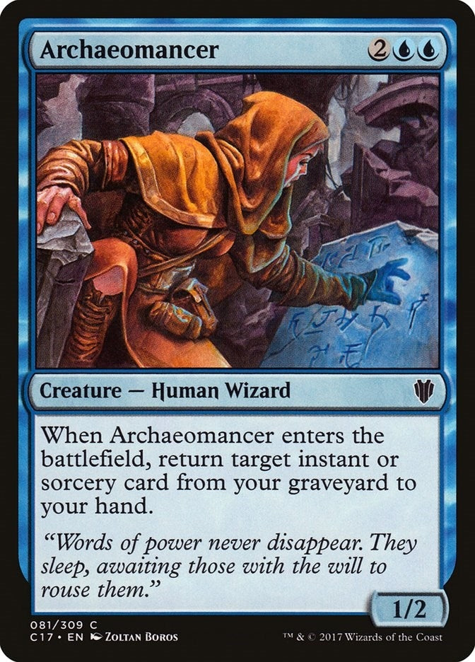Image for Archaeomancer (81) (Commander 2017) - Magic: The Gathering