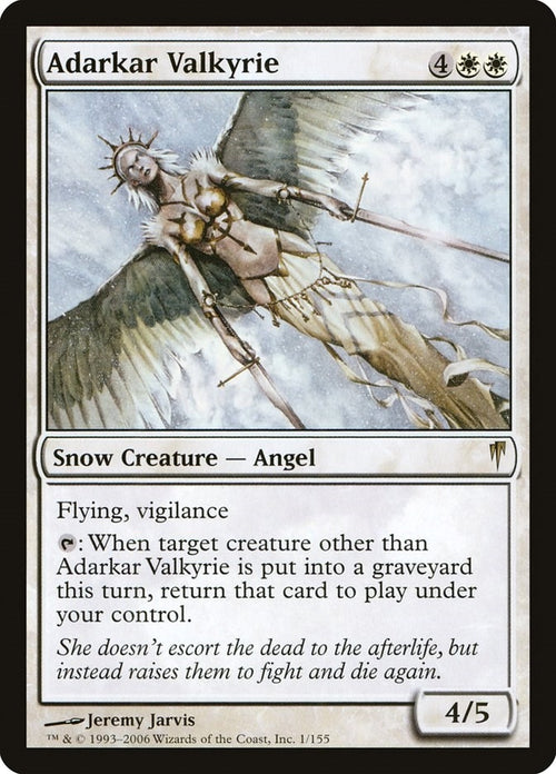 Image for Adarkar Valkyrie (1) (Coldsnap) - Magic: The Gathering