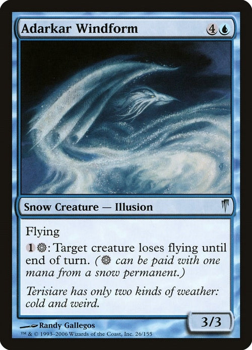 Image for Adarkar Windform (26) (Coldsnap) - Magic: The Gathering