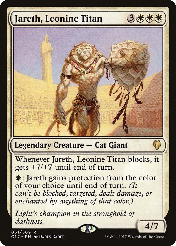 Image for Jareth, Leonine Titan (61) (Commander 2017) - Magic: The Gathering