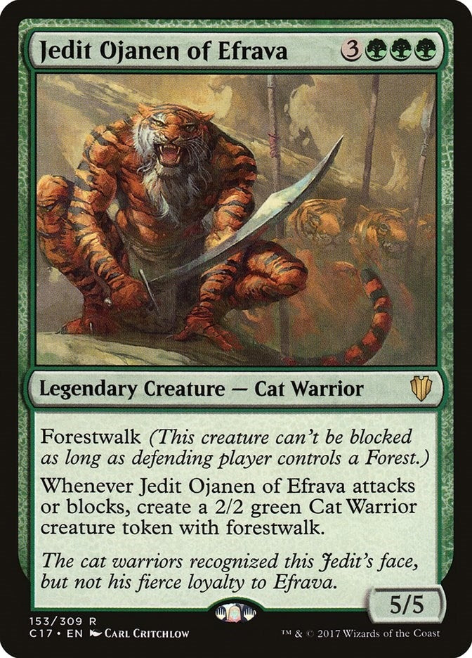 Image for Jedit Ojanen of Efrava (153) (Commander 2017) - Magic: The Gathering