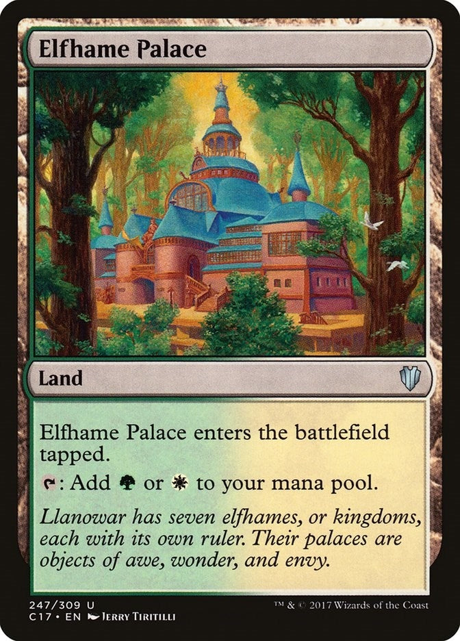 Image for Elfhame Palace (247) (Commander 2017) - Magic: The Gathering