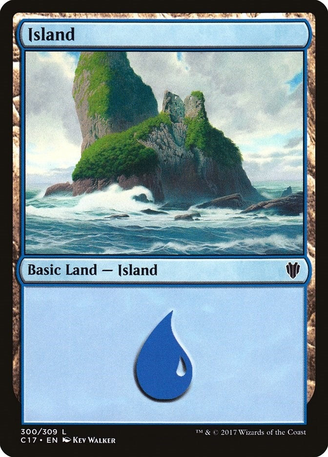 Image for Island (300) (300) (Commander 2017) - Magic: The Gathering