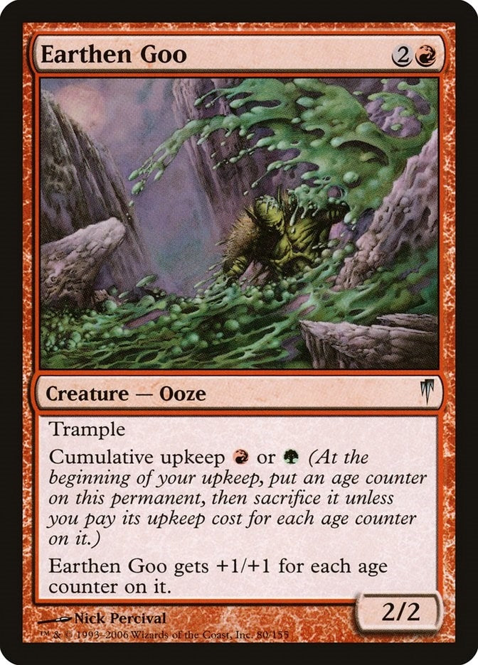 Image for Earthen Goo (80) (Coldsnap) - Magic: The Gathering