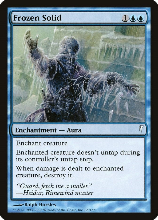 Image for Frozen Solid (35) (Coldsnap) - Magic: The Gathering
