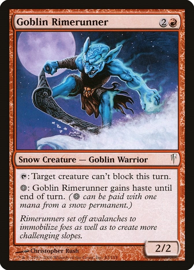 Image for Goblin Rimerunner (83) (Coldsnap) - Magic: The Gathering