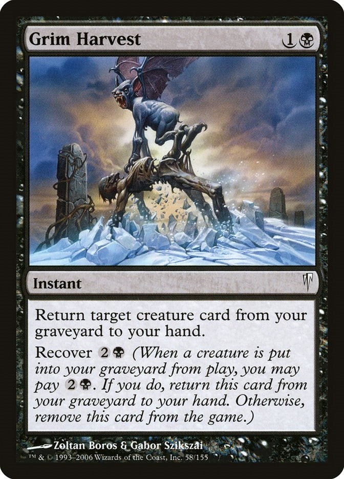 Image for Grim Harvest (58) (Coldsnap) - Magic: The Gathering