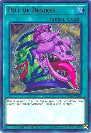 Image for Pot of Desires (CT14-EN004) (CT14) - YuGiOh
