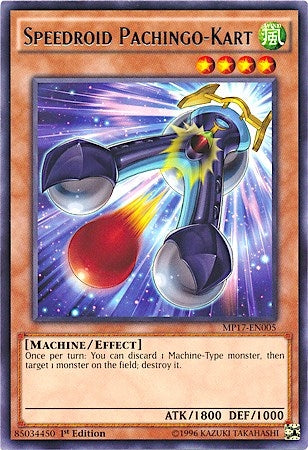 Image for Speedroid Pachingo-Kart (MP17-EN005) (MP17) - YuGiOh