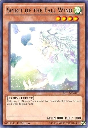 Image for Spirit of the Fall Wind (MP17-EN021) (MP17) - YuGiOh