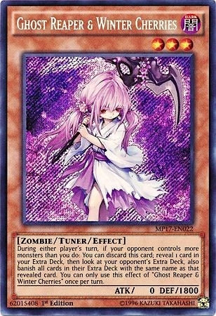 Image for Ghost Reaper & Winter Cherries (MP17-EN022) (MP17) - YuGiOh