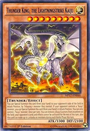 Image for Thunder King, the Lightningstrike Kaiju (MP17-EN046) (MP17) - YuGiOh