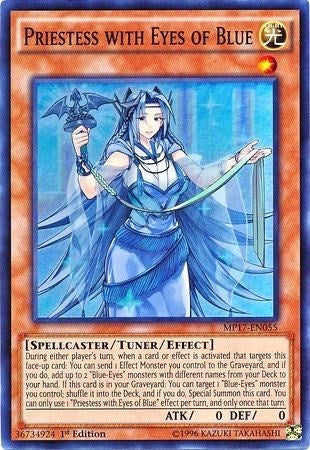 Image for Priestess with Eyes of Blue (MP17-EN055) (MP17) - YuGiOh